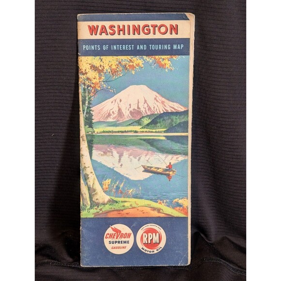 Vintage Lot of 18 U.S. HIGHWAY ROAD MAPS 1950s 60s 70s WA MN ND IL IA South East - Picture 1 of 16